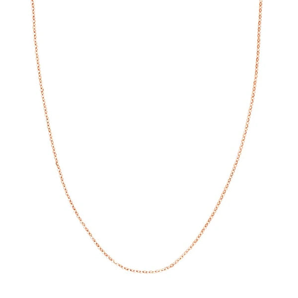 2.1mm D/C Brill Cable Chain with Slider Bead