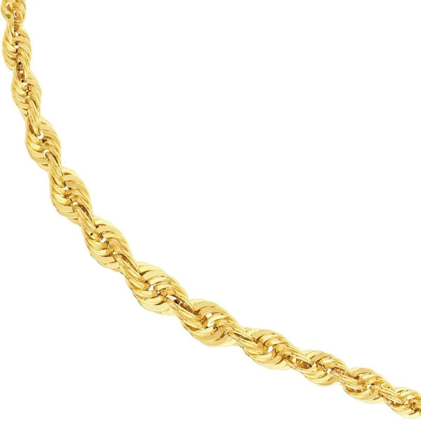 Graduated Rope Chain Necklace