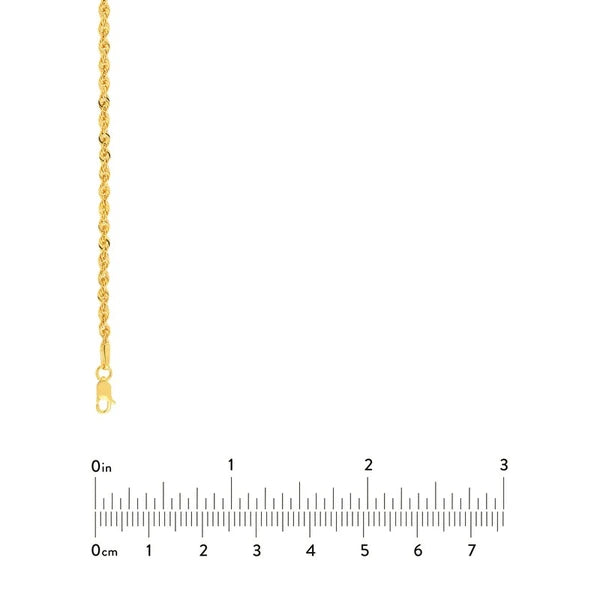 Graduated Rope Chain Necklace