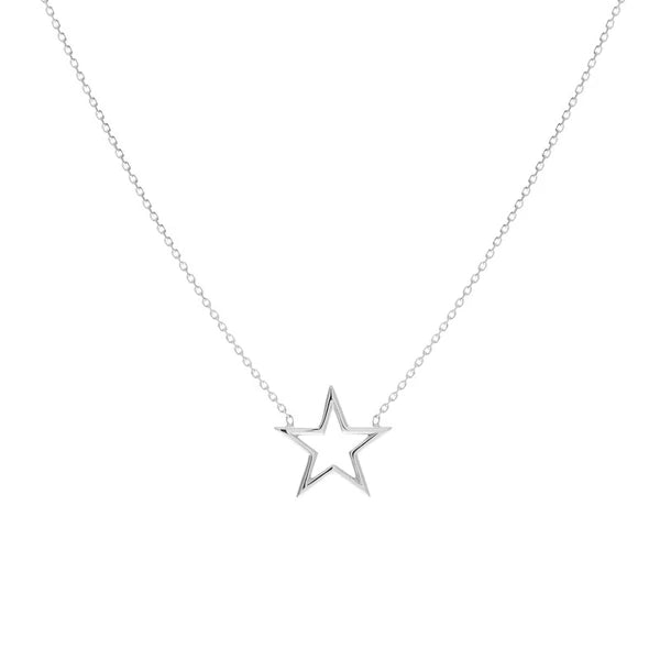 Wire Star Adjustable Necklace