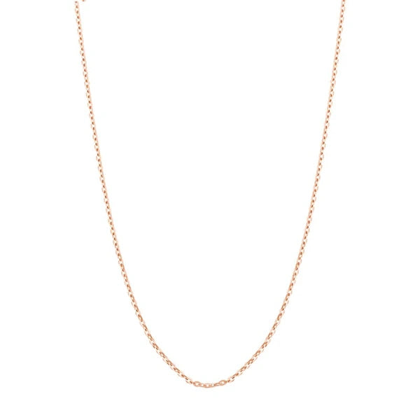 1.1mm D/C Brill Cable Chain with Slider Bead