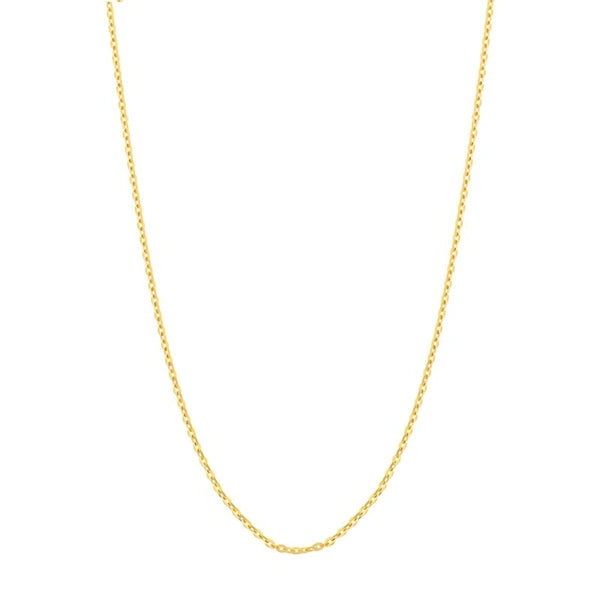 1.1mm D/C Brill Cable Chain with Slider Bead
