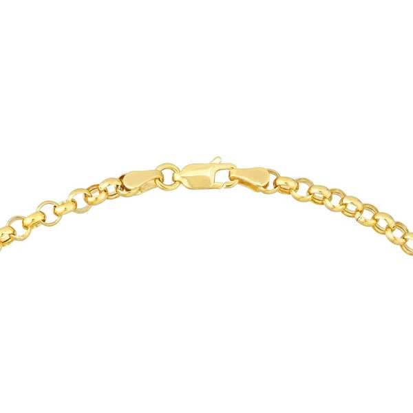 Ancient Coin Y-Necklace on Rolo Chain