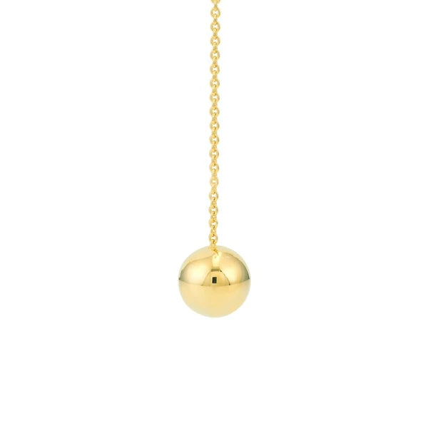 Bead Drop on Chain Earrings