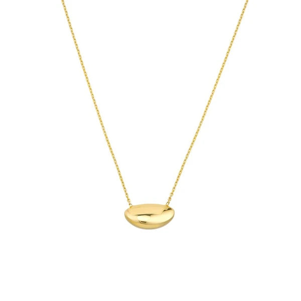 Puffy Nut Shape Adjustable Necklace