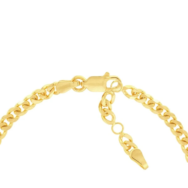 Mom on Curb Chain Adjustable Bracelet