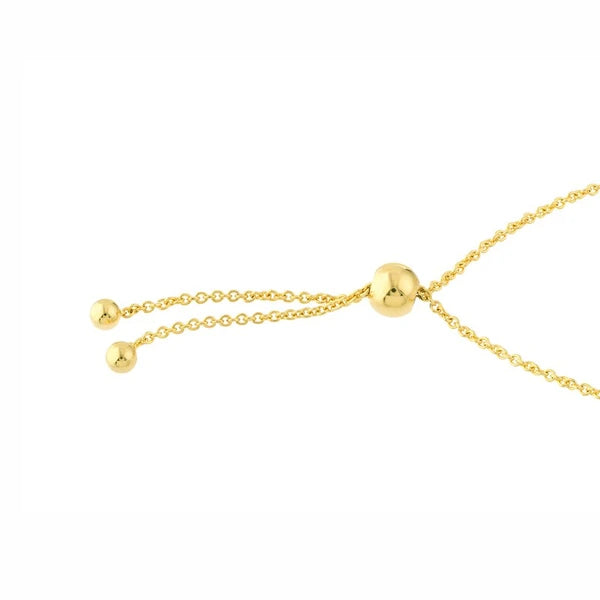 Mini Beaded Cross Bolo Bracelet