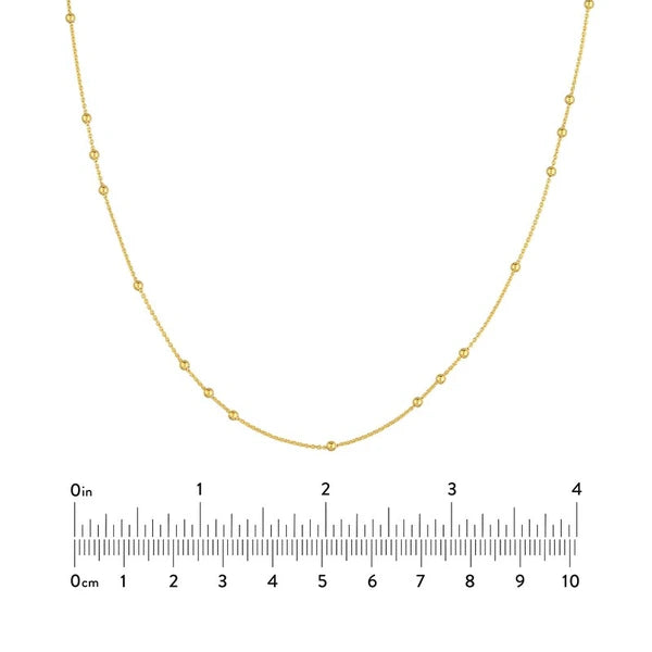 3+1 Bead Stations Necklace