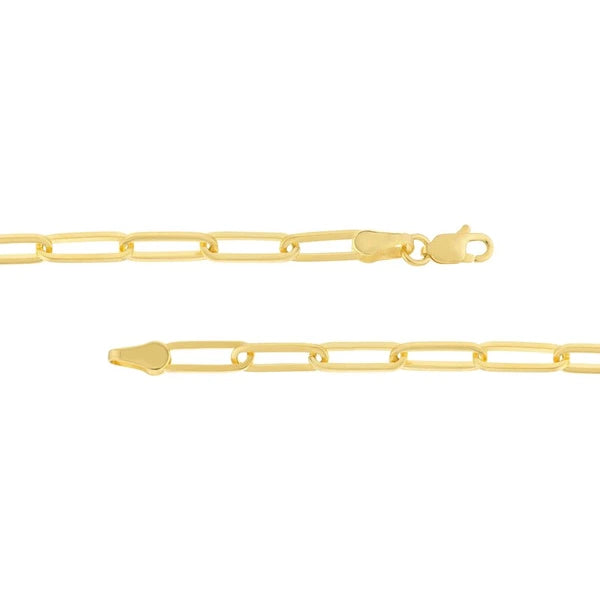 Antique Coin on Long Link Chain Bracelet