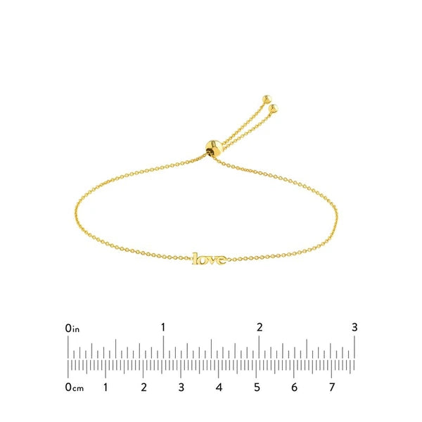 Mini Love Bolo Bracelet