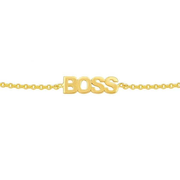 Mini Boss Bolo Bracelet