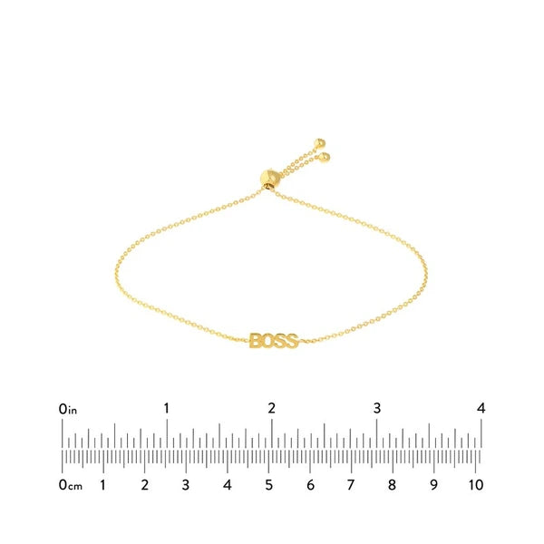 Mini Boss Bolo Bracelet