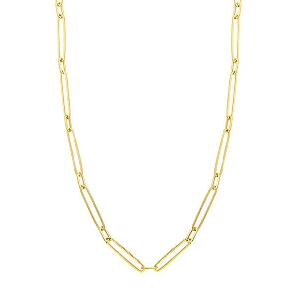 AlterN/Ating Length Long Link Chain Necklace