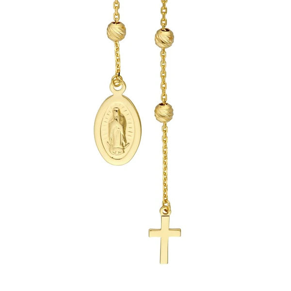Cross/Virgin Mary Drop Earrings
