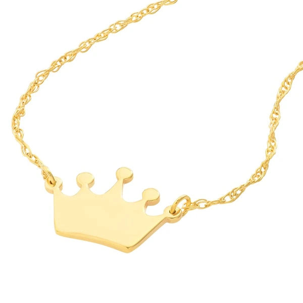 So You Mini Crown Adjustable Necklace