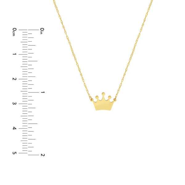 So You Mini Crown Adjustable Necklace