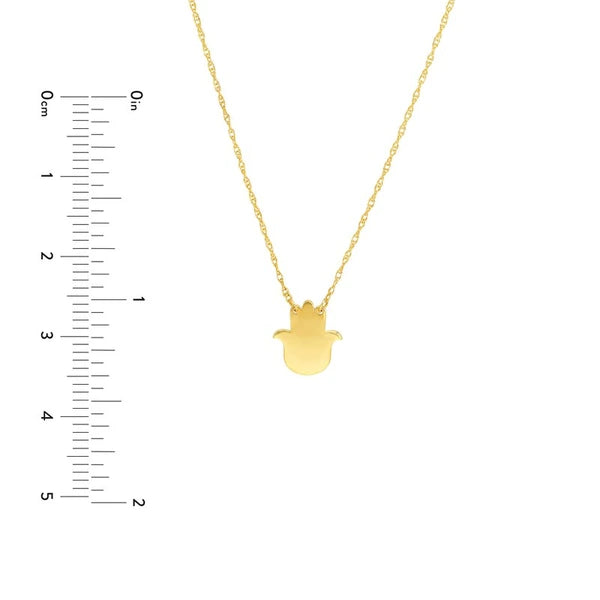 So You Mini Hamsa Adj Necklace
