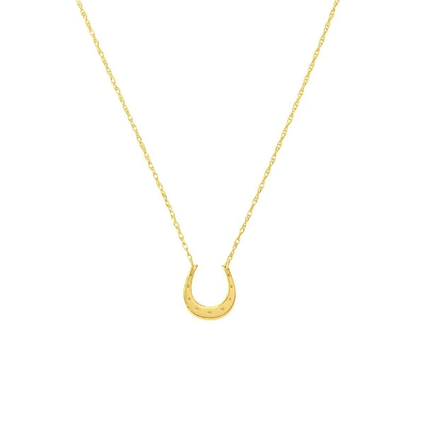 So You Mini Horse Shoe Adjustable Necklace