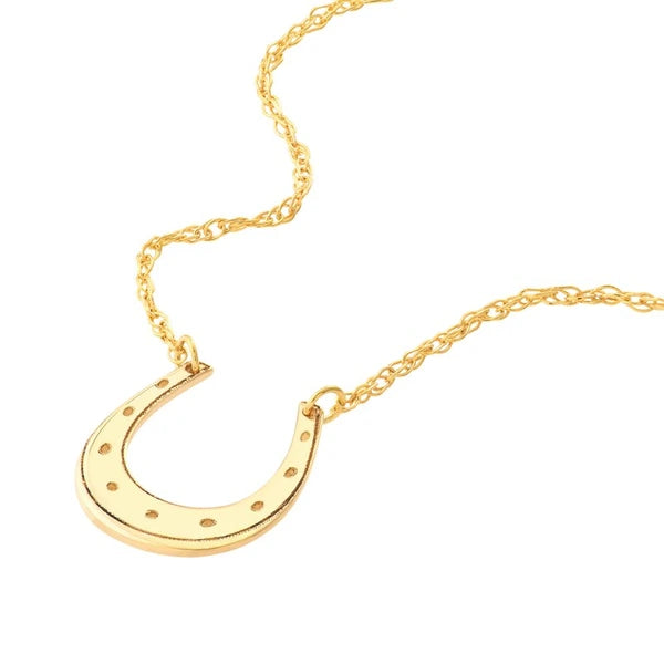 So You Mini Horse Shoe Adjustable Necklace