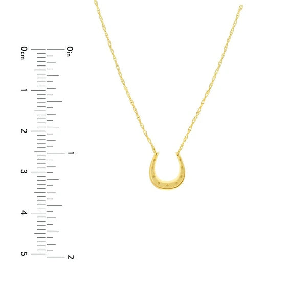 So You Mini Horse Shoe Adjustable Necklace