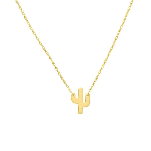 So You Mini Cactus Adjustable Necklace