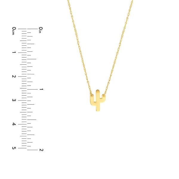 So You Mini Cactus Adjustable Necklace