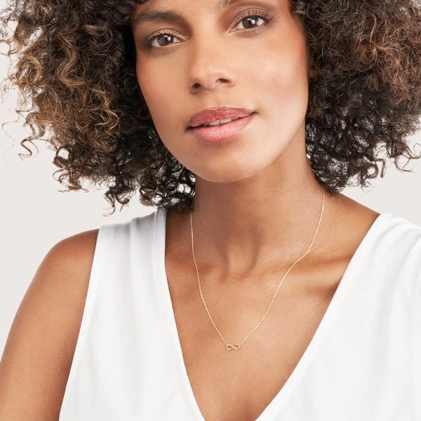 So You Mini Infinity Symbol Adj Necklace