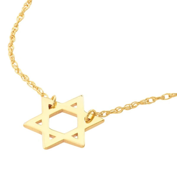 So You Mini Star Of David Adj Necklace