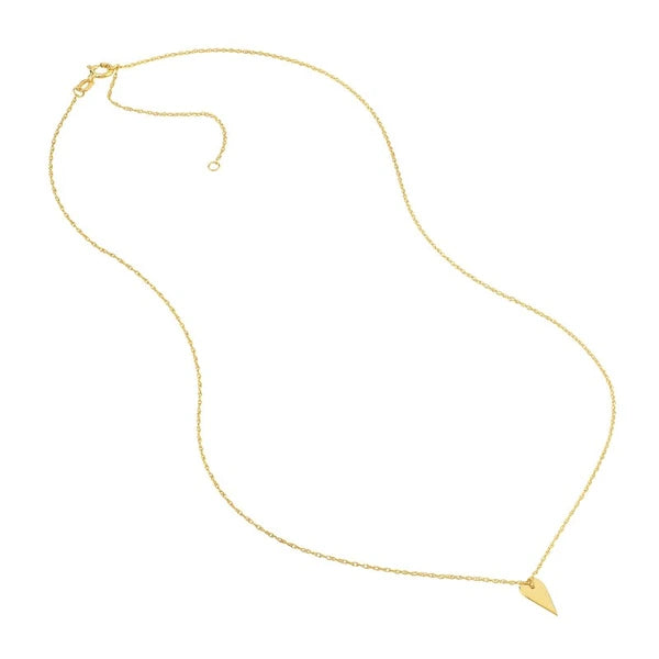 So You Mini Engravable Heart Adj Necklace