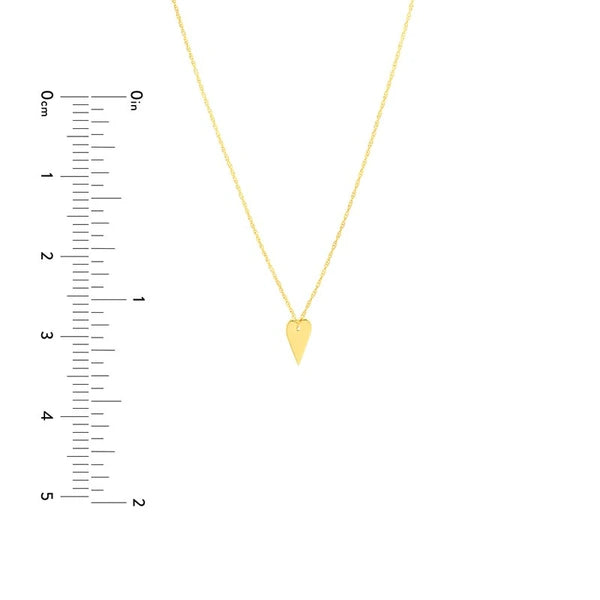 So You Mini Engravable Heart Adj Necklace