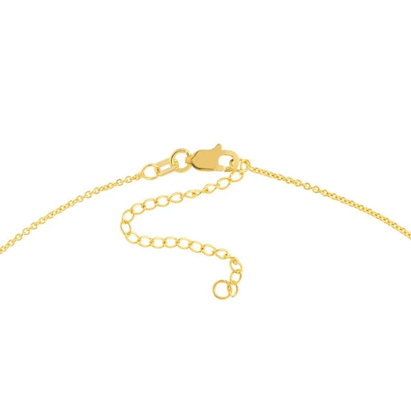 Interlocked Hexagon Rings Necklace