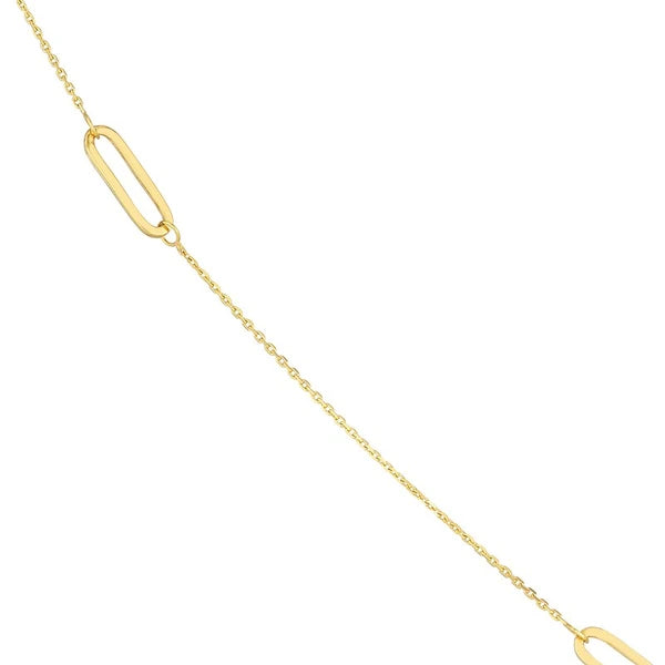 Long & Lovely Long-Link Station Necklace