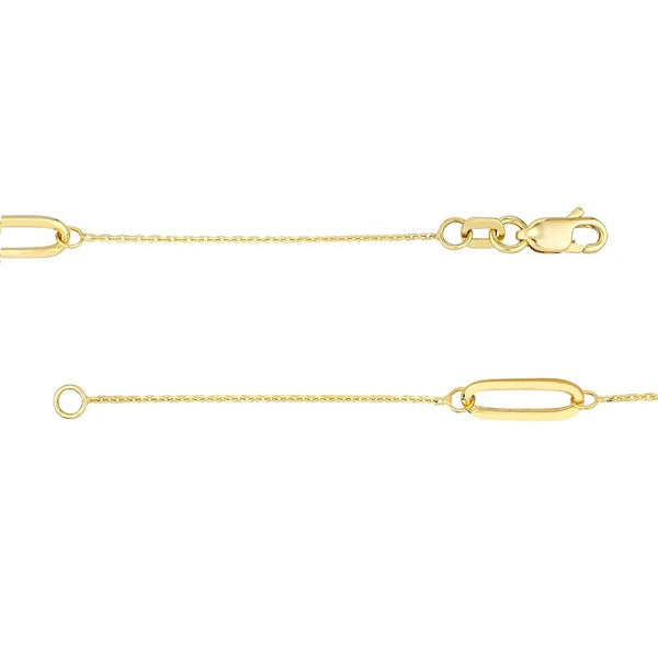 Long & Lovely Long-Link Station Necklace