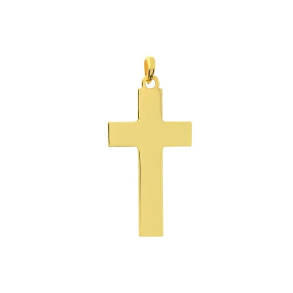 Black EN/Amel Cross Pendant