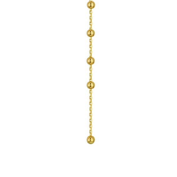 Bead Accent Threader Earrings