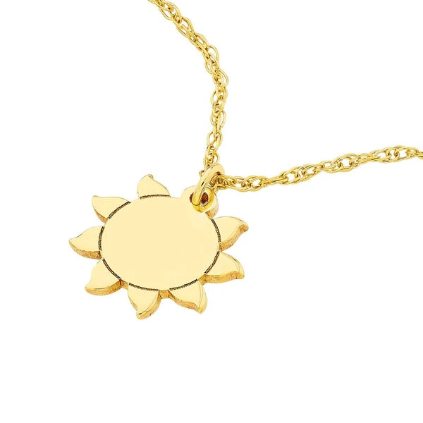 So You Mini Sun Adjustable Necklace