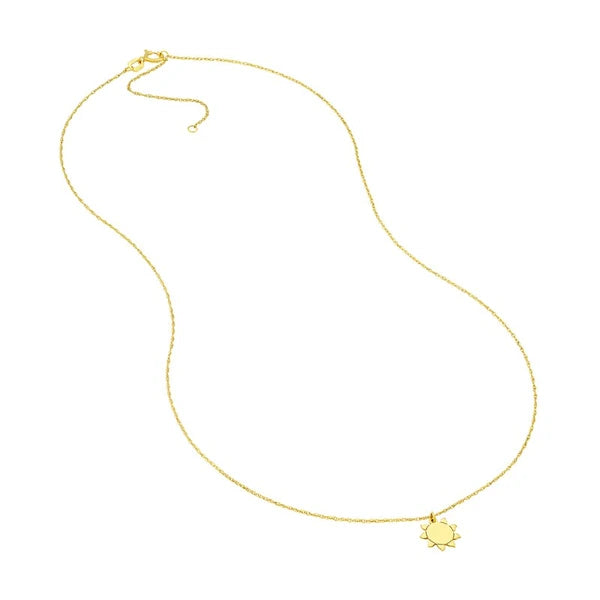 So You Mini Sun Adjustable Necklace