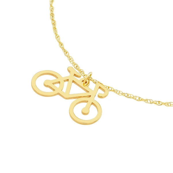 So You Mini Bicycle Adjustable Necklace