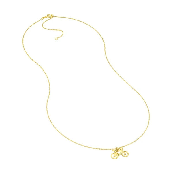 So You Mini Bicycle Adjustable Necklace