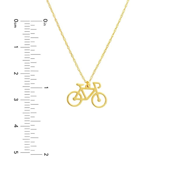 So You Mini Bicycle Adjustable Necklace