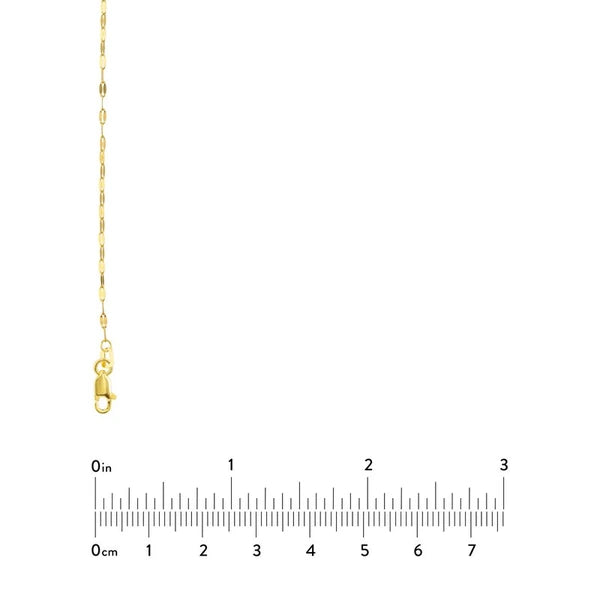 High Polished Circles Adjustable Lariat Necklace