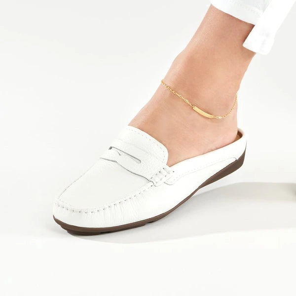 Paper Clip Anklet with ID Bar