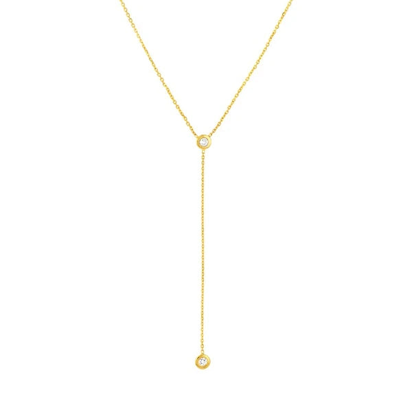 Adjustable Diamond Y-Necklace