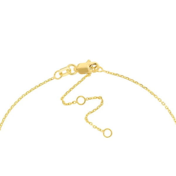Intertwined Circles Adjustable Anklet