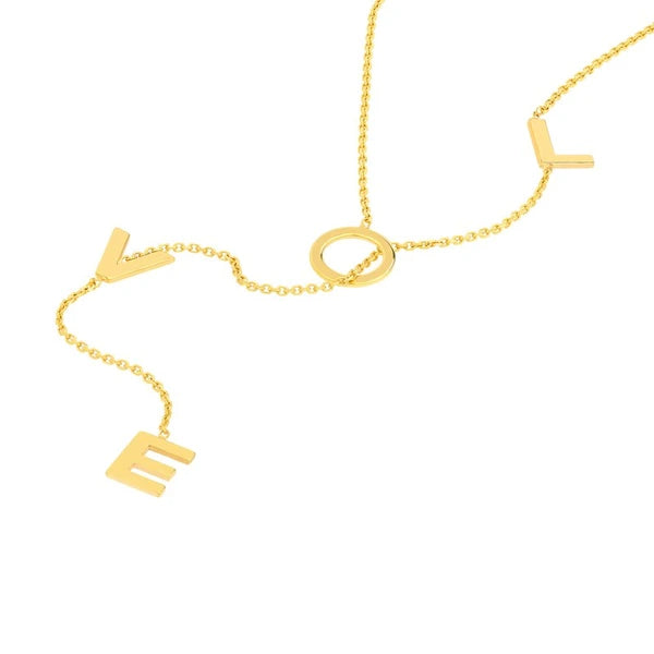 Adjustable Love Drop Necklace
