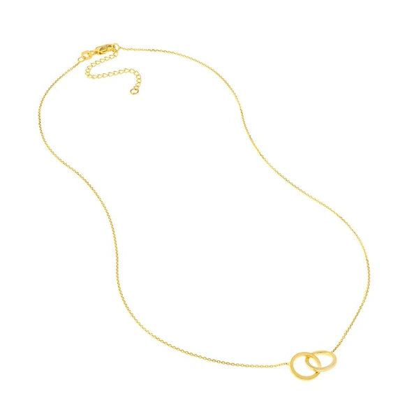 Interlocked Circles Necklace