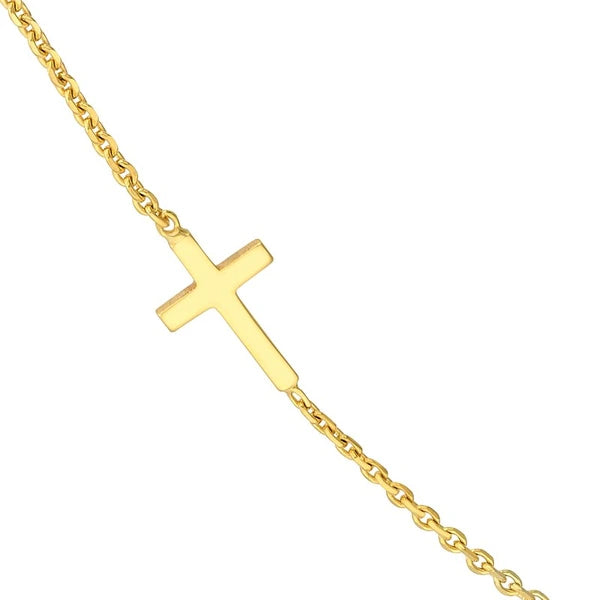 Mini Cross Station Necklace