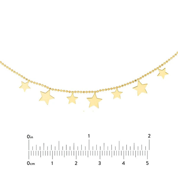 Multi-Star Dangle Choker