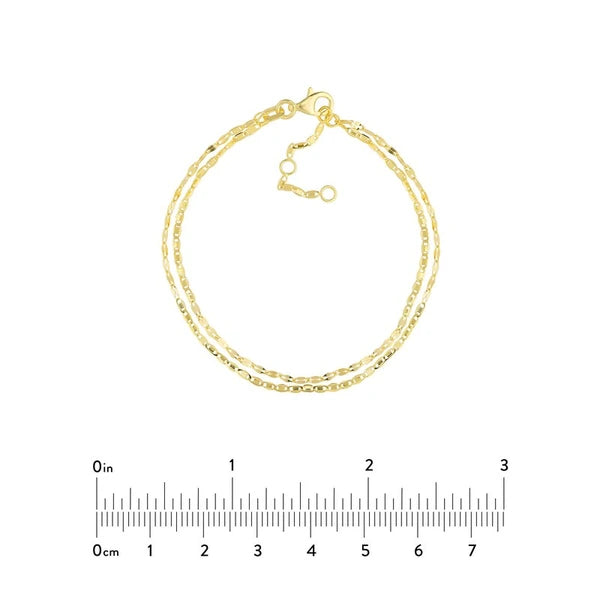 Valentino and Hammered ForzentiN/A Layered Chain