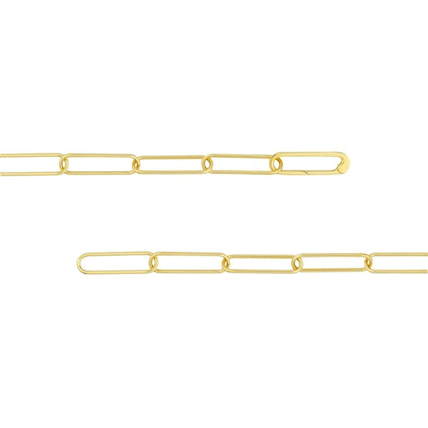 Push Lock Paper Clip Bracelet